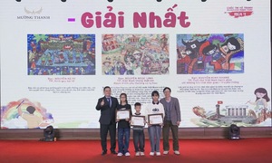 Muong Thanh honors young artists in painting competition