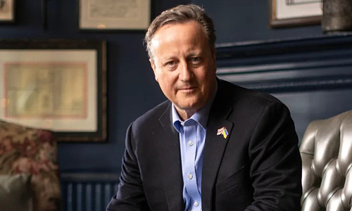 Former UK prime minister David Cameron reveals he is cancer-free after prostate cancer