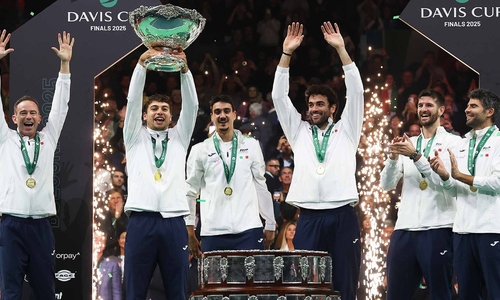 Italy wins Davis Cup without Sinner