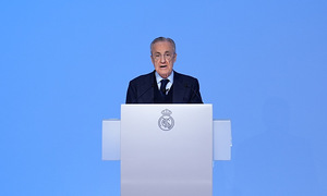 Real president attacks Barca, La Liga, UEFA, and referees