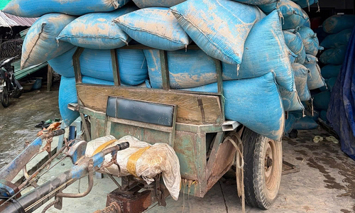 Farmers in distress: selling off rice after floods