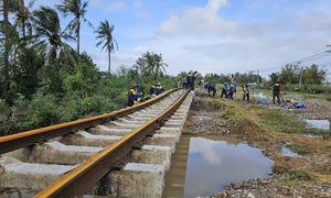 North-south railway line reopens after nine days of paralysis