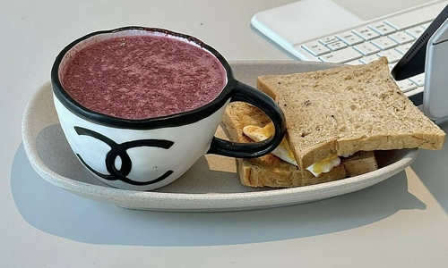 What should people with high blood fat eat for breakfast?