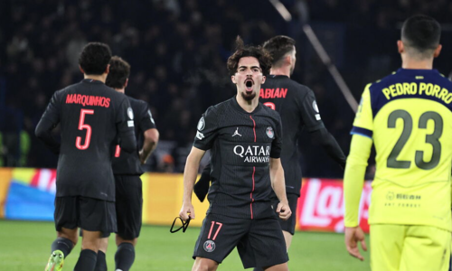 Vitinha's hat-trick powers PSG to comeback win over Tottenham
