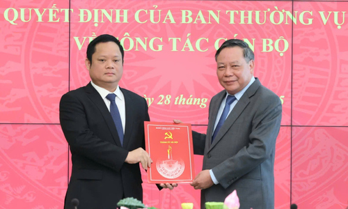 Deputy chief of the national assembly office appointed deputy head of hanoi party committee's propaganda and mass mobilization department