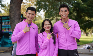 Khoi Huynh, Dan Quyet aim for hanoi night run championship