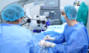 Retinal detachment at 17 caused by uveitis