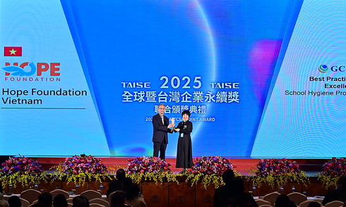 Hope Foundation wins Global Sustainable Development Award GCSA