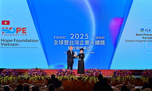 Hope Foundation wins Global Sustainable Development Award GCSA