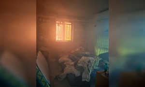 Escape from a 'hellfire' in a Hong Kong apartment complex