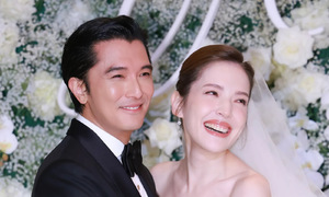 Khau Trach marries Hsu Wei-ning