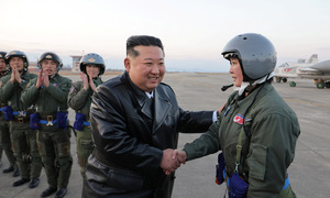 Kim: North Korean air force to be equipped with strategic assets