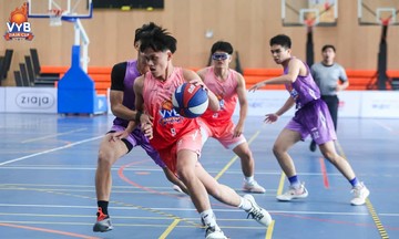 Semifinals of the VnExpress youth basketball tournament: Nguyen Tat Thanh High School faces Vinschool The Harmony High School
