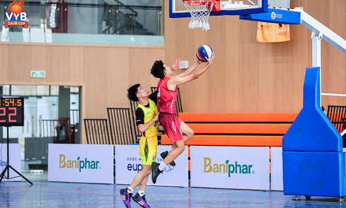 Cau Giay faces Vinschool The Harmony in VnExpress Youth Basketball Tournament final