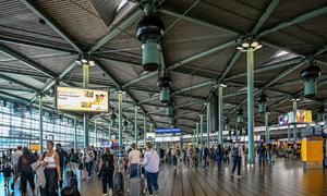 What happens after a passenger dies on a flight?