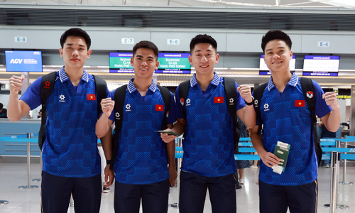 U22 Vietnam team departs for SEA Games 33