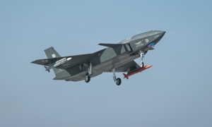 World's first armed UAV destroys aerial target