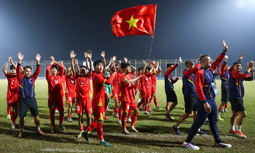 Vietnam crowned 'king of qualifiers' for 2025 asian football tournaments