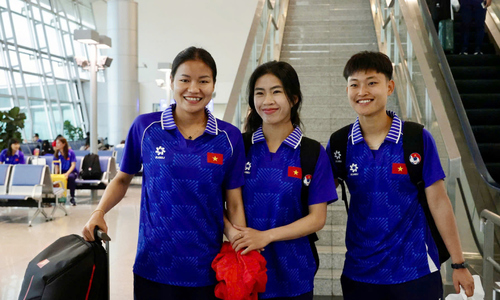 Vietnamese women's national team departs for SEA Games 33