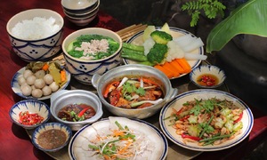 Homeland culinary space by Nha Trang beach