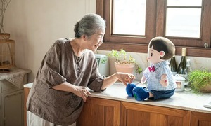 AI "grandchild" robots soothe lonely seniors in South Korea