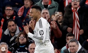 Mbappe shines in real's dominant victory