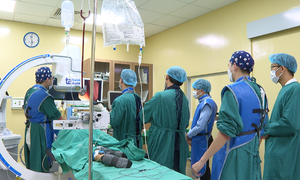 Elderly man suffers recurrent bile duct infection due to gallstones