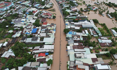 Severe flooding in many areas of Khanh Hoa and Lam Dong