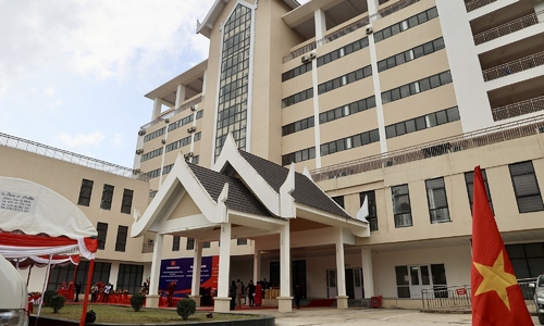 Lao - Vietnam Friendship Hospital inaugurated