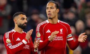 Van Dijk criticized for not fulfilling captain's role