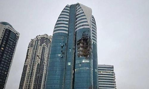 Ukrainian drone strikes tower near Chechen leader's residence