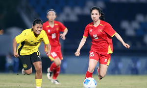 Vietnam women's national team "hot girl" nervous in her SEA Games debut