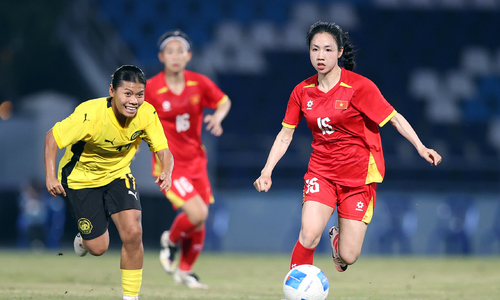 Vietnam women's national team "hot girl" nervous in her SEA Games debut
