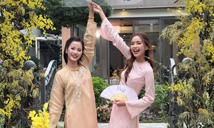 Ngoc Chau and a host of stars congratulate Huong Ly on her wedding