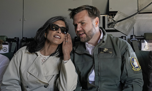 US vice president dismisses marriage rift speculation