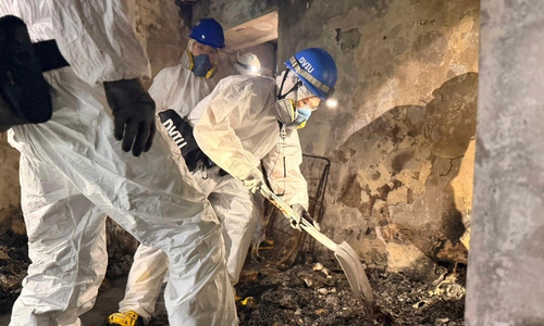 The haunting experience of firefighters in the Hong Kong apartment blaze