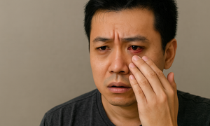 Are eye infections contagious?