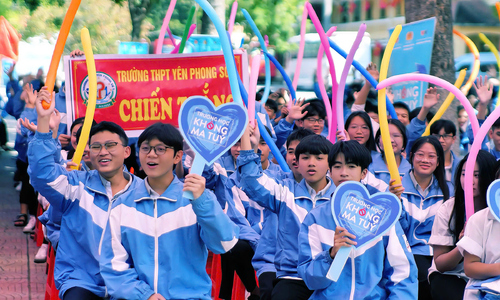 "drug-free school" program's third season sees significant growth