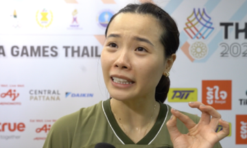 Thuy Linh frustrated over referee's unfair calls at SEA Games 33