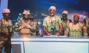 Benin soldiers seize TV station, declare president overthrown