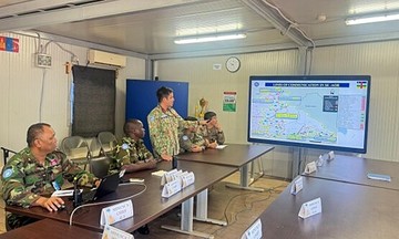 Vietnamese intelligence officers in the Central African hotspot