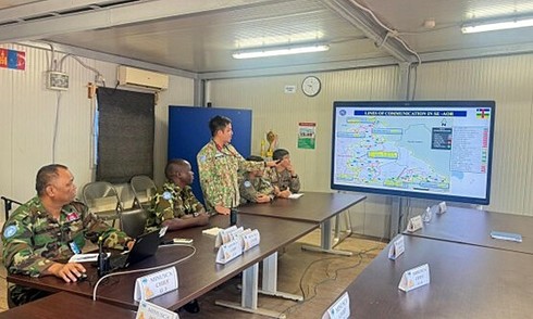 Vietnamese intelligence officers in the Central African hotspot