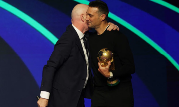 FIFA apologizes to Argentina's coach