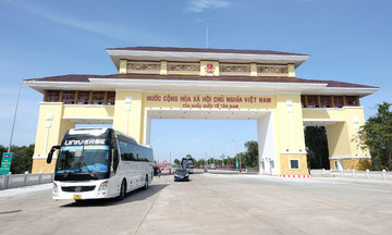 Tan Nam international border gate connecting Tay Ninh - Prey Veng inaugurated