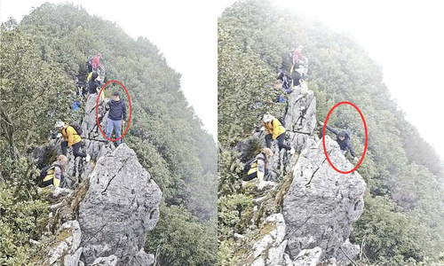 Tourist falls from cliff while taking selfie