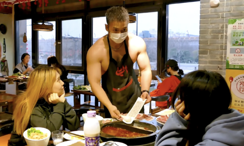 China's 'attractive male service' trend