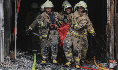 Office building fire in Jakarta leaves 20 dead