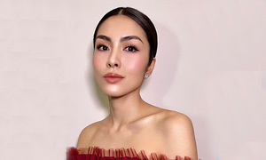 Makeup tips help Tang Thanh Ha look fresh and youthful