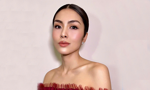 Makeup tips help Tang Thanh Ha look fresh and youthful