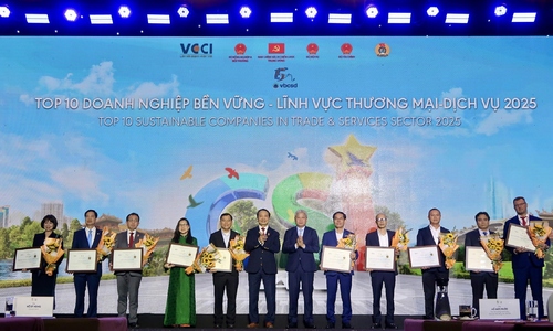 Aeon Vietnam in top 3 sustainable businesses